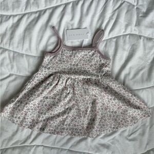 Jamie Kay Kids Dress - Purple and Cream Floral